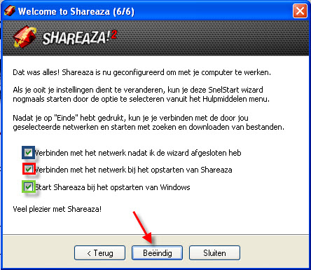 shareaza runtime error