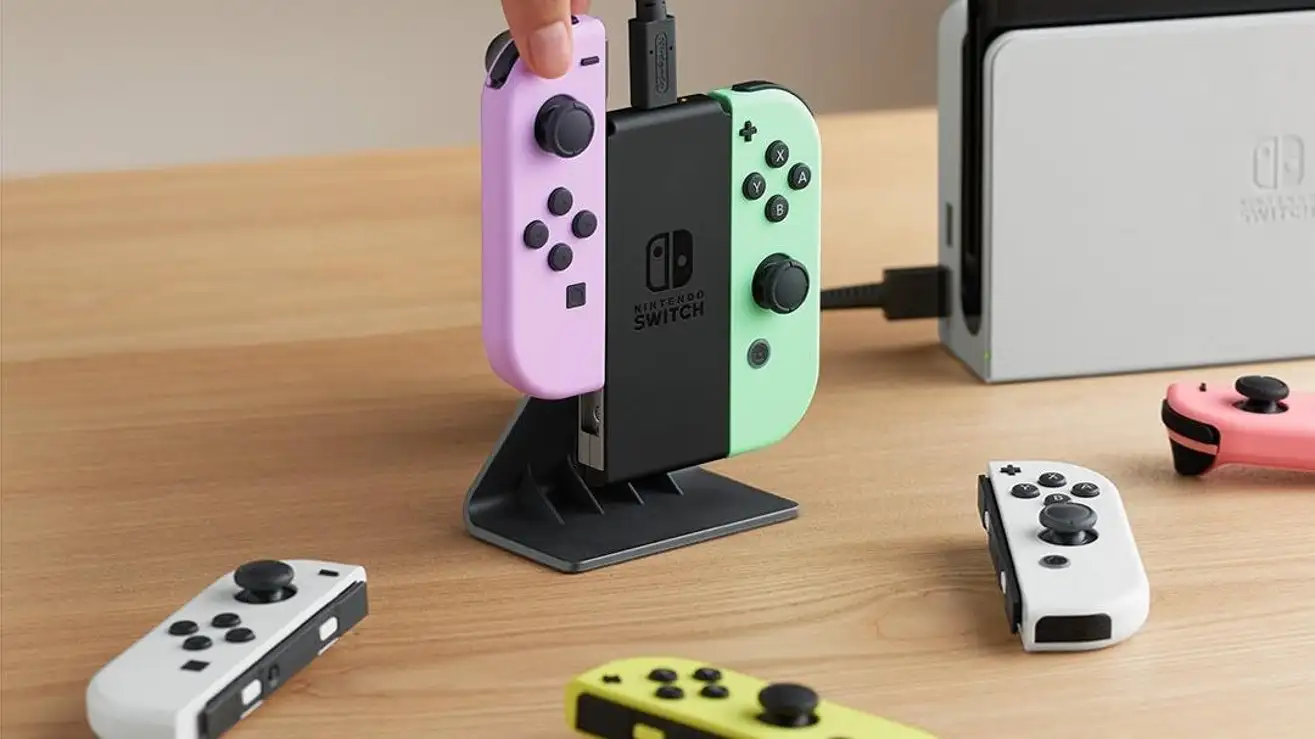 Meer informatie over "Nintendo heeft een officiële Joy-Con oplaadstandaard voor de Switch aangekondigd"