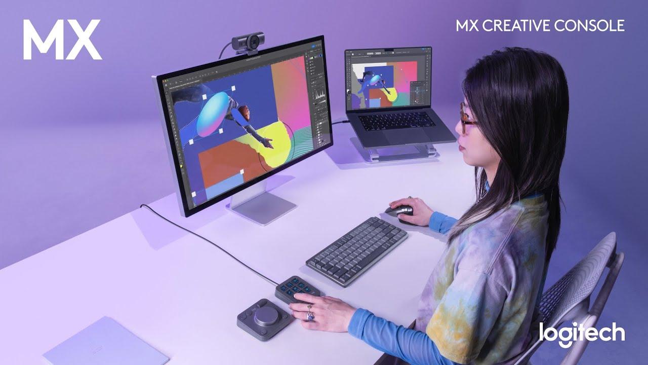 Meer informatie over "Logitech introduceert MX Creative Console: een speciale streamdeck voor (Adobe-)software"