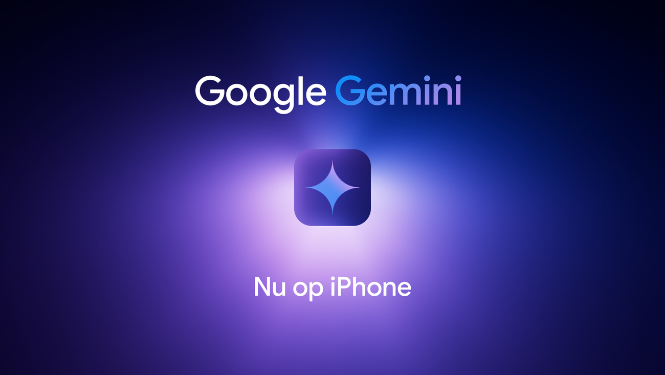 Meer informatie over "Gemini nu ook iOS app maae ook heeft hij Nederlands geleerd."