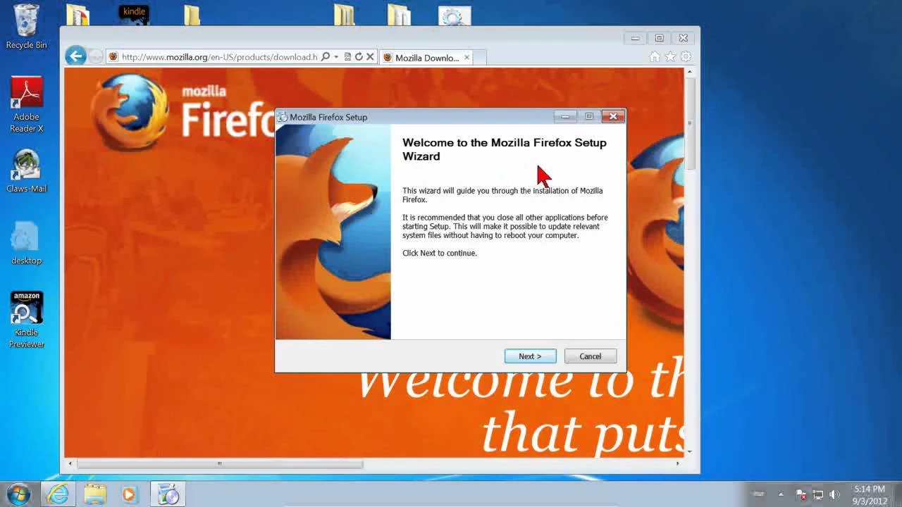 Meer informatie over "Firefox verlaat windows 7"